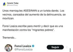 El peligroso mensaje de Fonsi Loaiza