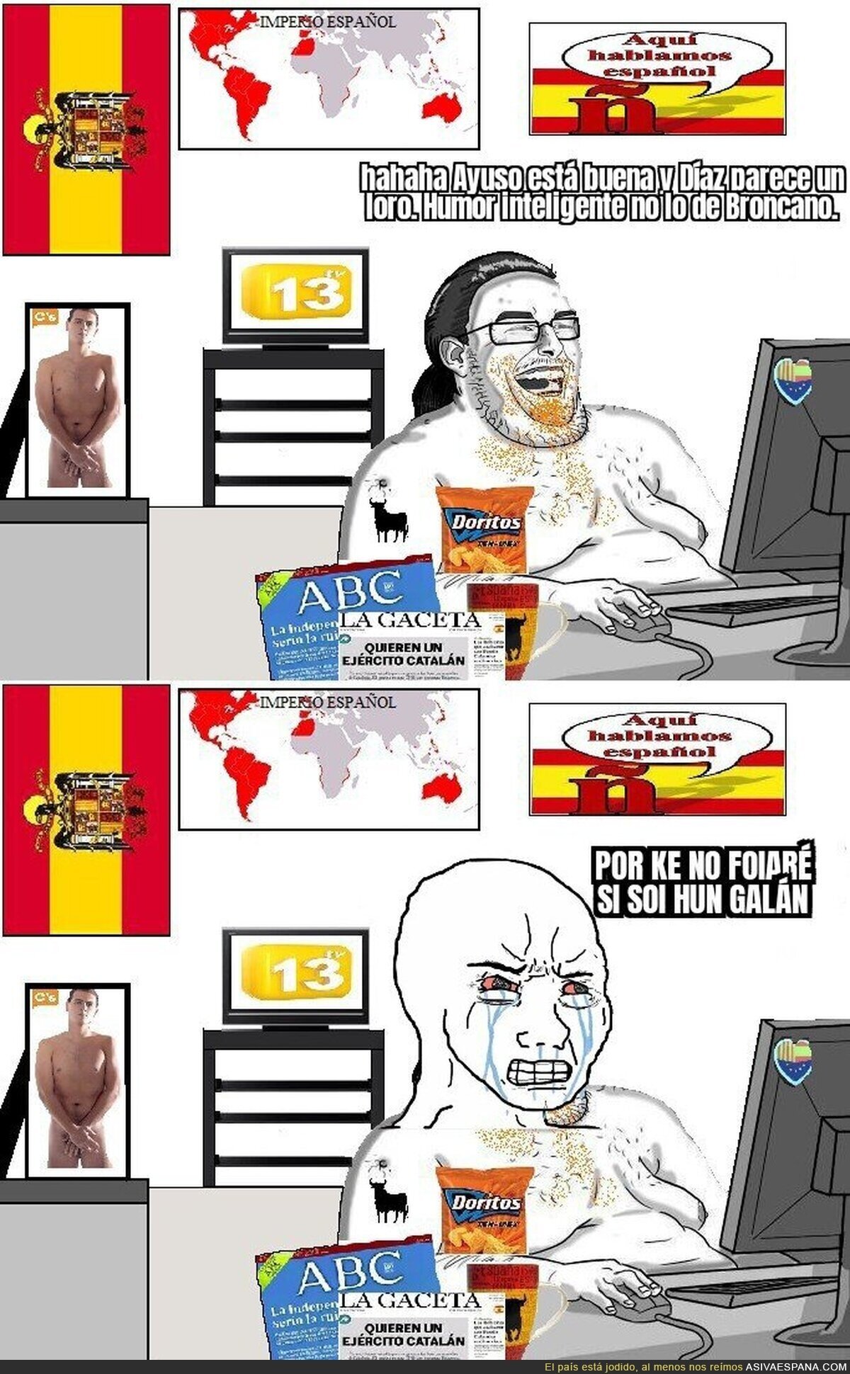 Typical spanish macho