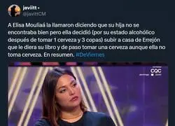 Elisa Moulia&aacute; cag&aacute;ndola cada vez m&aacute;s