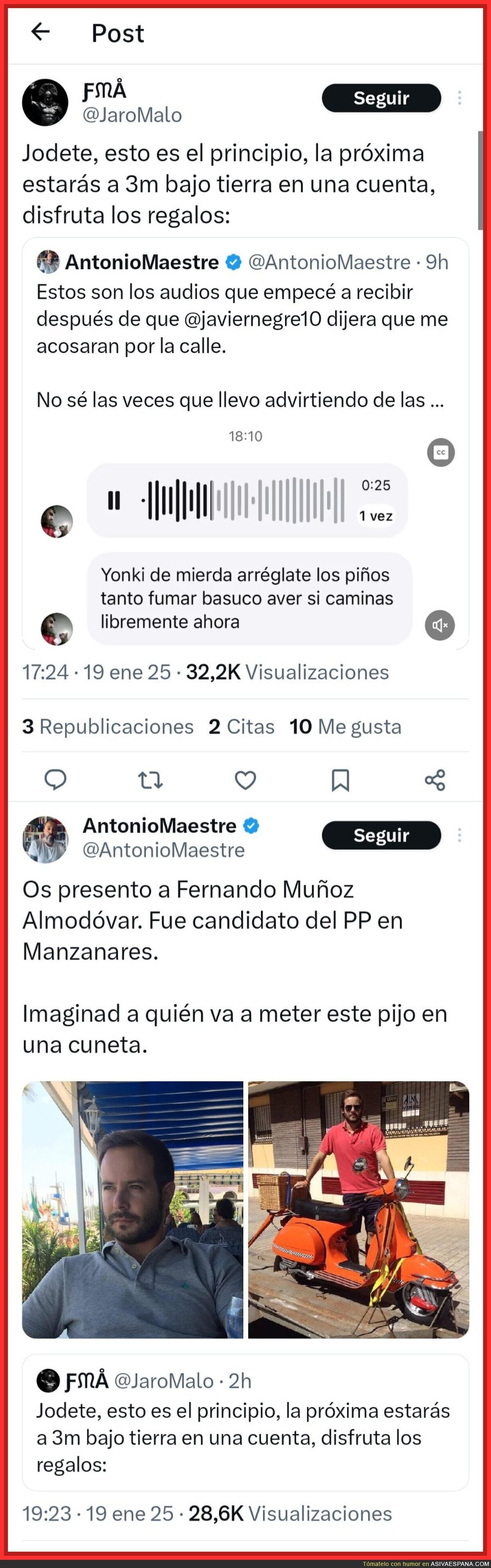 Garrulos neonazis en el PP madrileño. La sorpresa.