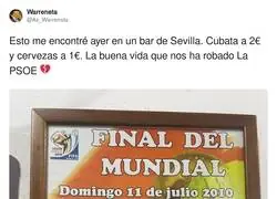 Eran buenos tiempos en Espa&ntilde;a