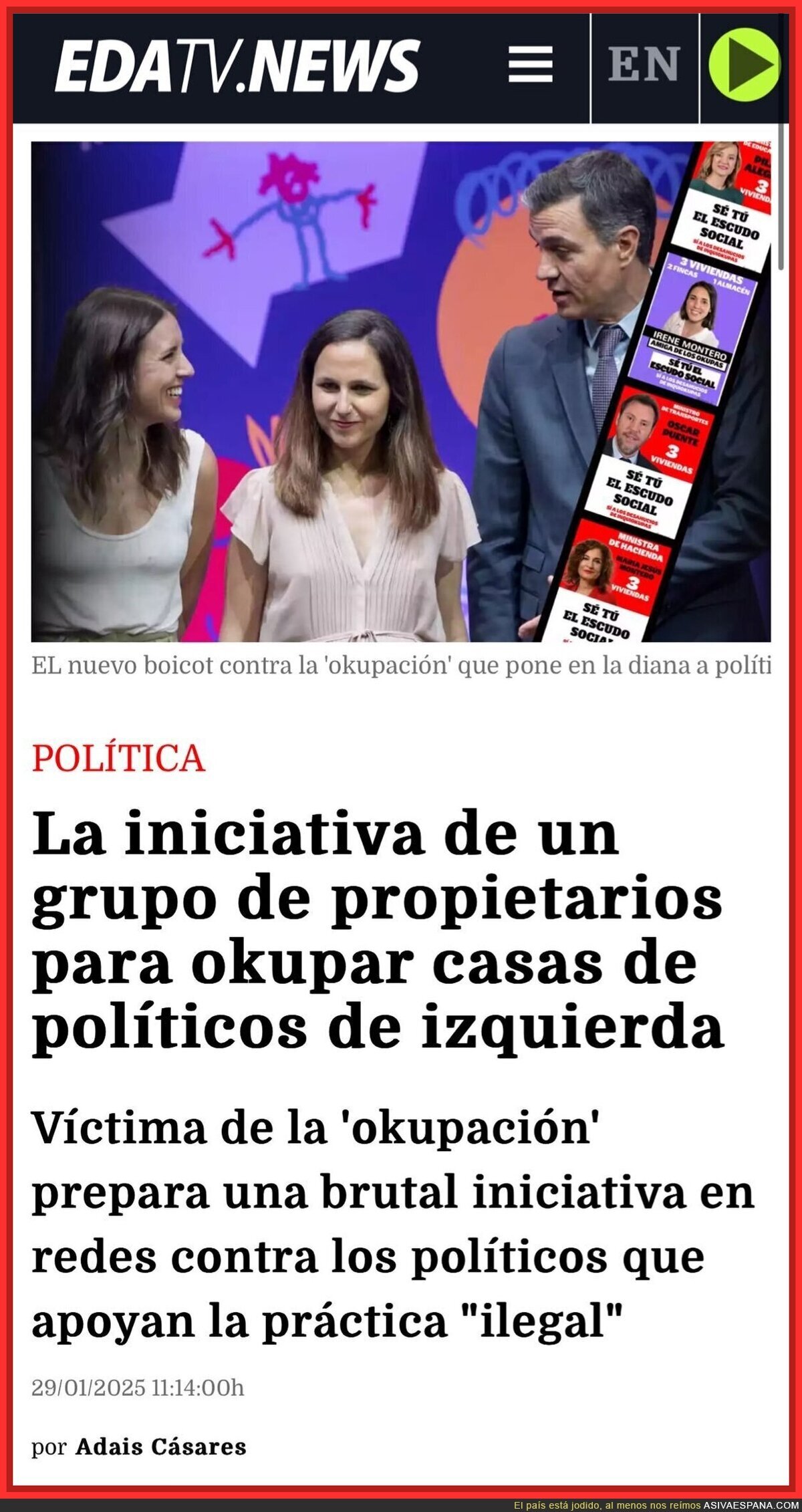 El escudo social que me gustaría tener