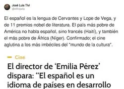 La incultura que hay en el cine es incre&iacute;ble