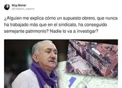 Lo del l&iacute;der de UGT es muy sospechoso