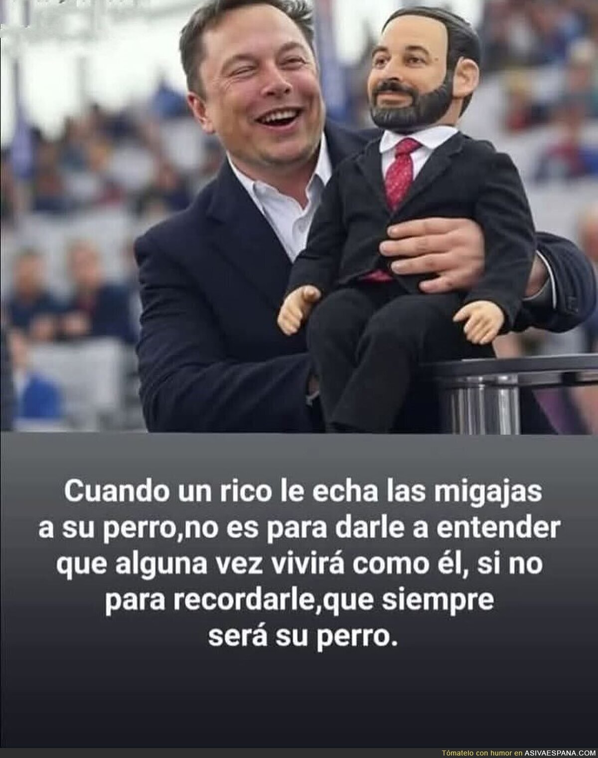 Santiago Abascal no capta la realidad