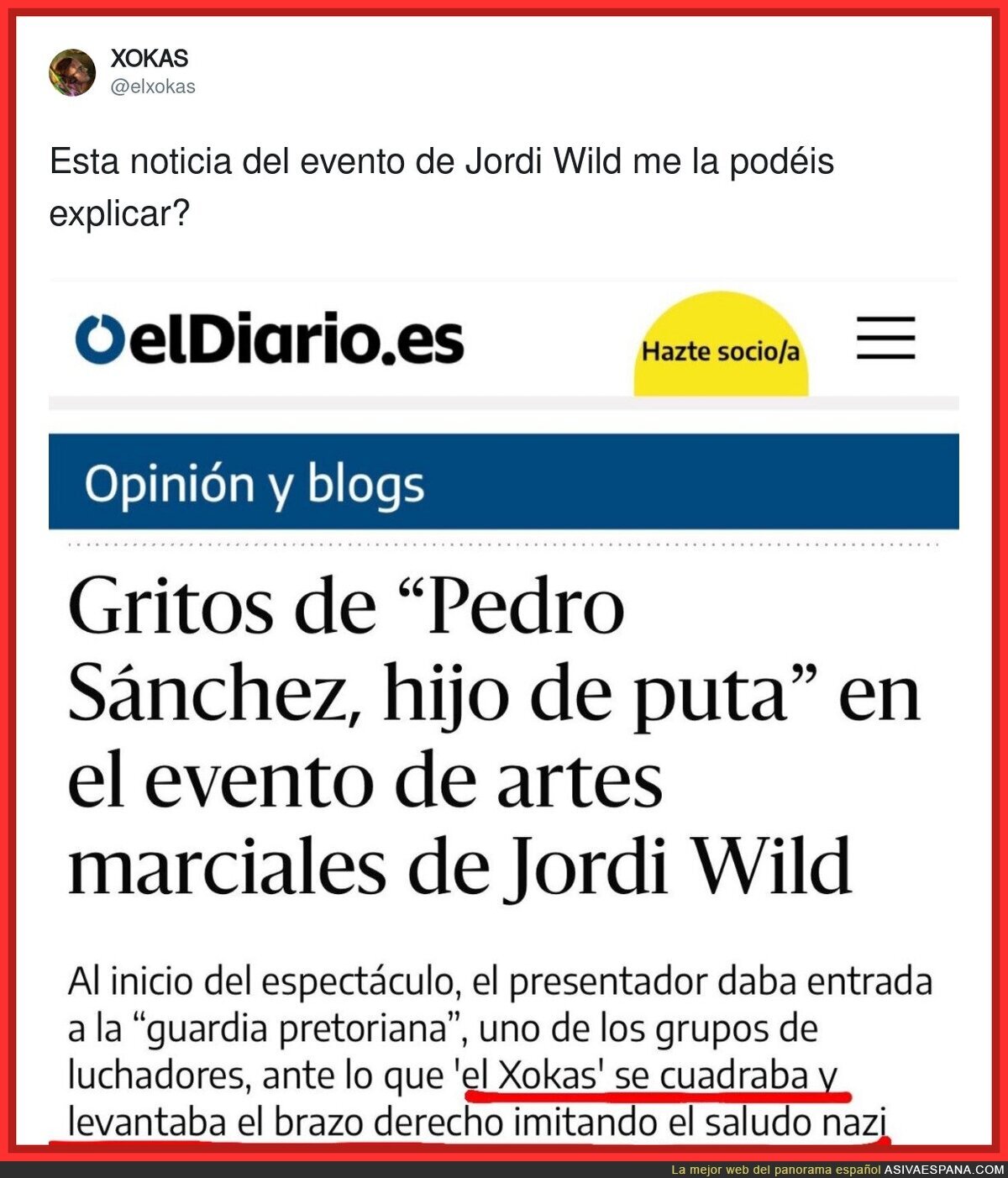 El Xokas se lleva la noticia surrealista de la semana