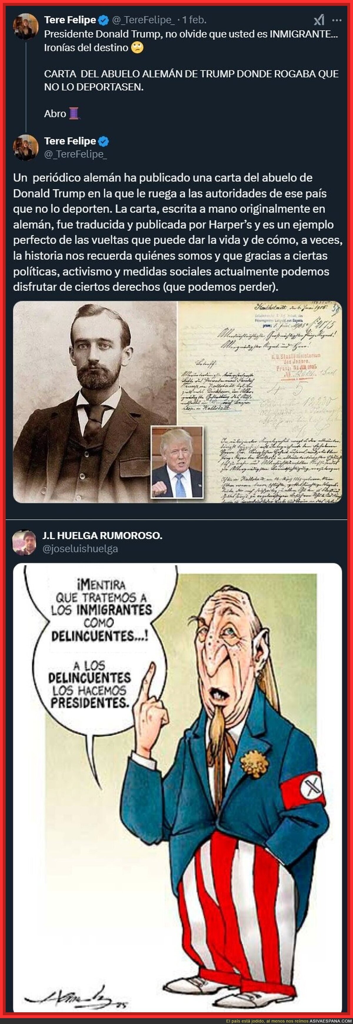 Trump; la obscena hipocresía