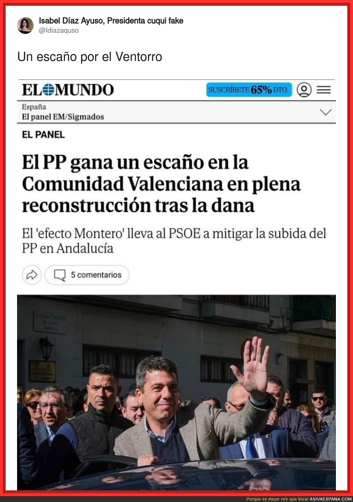 El PP siempre gana aunque haya muertos de por medio