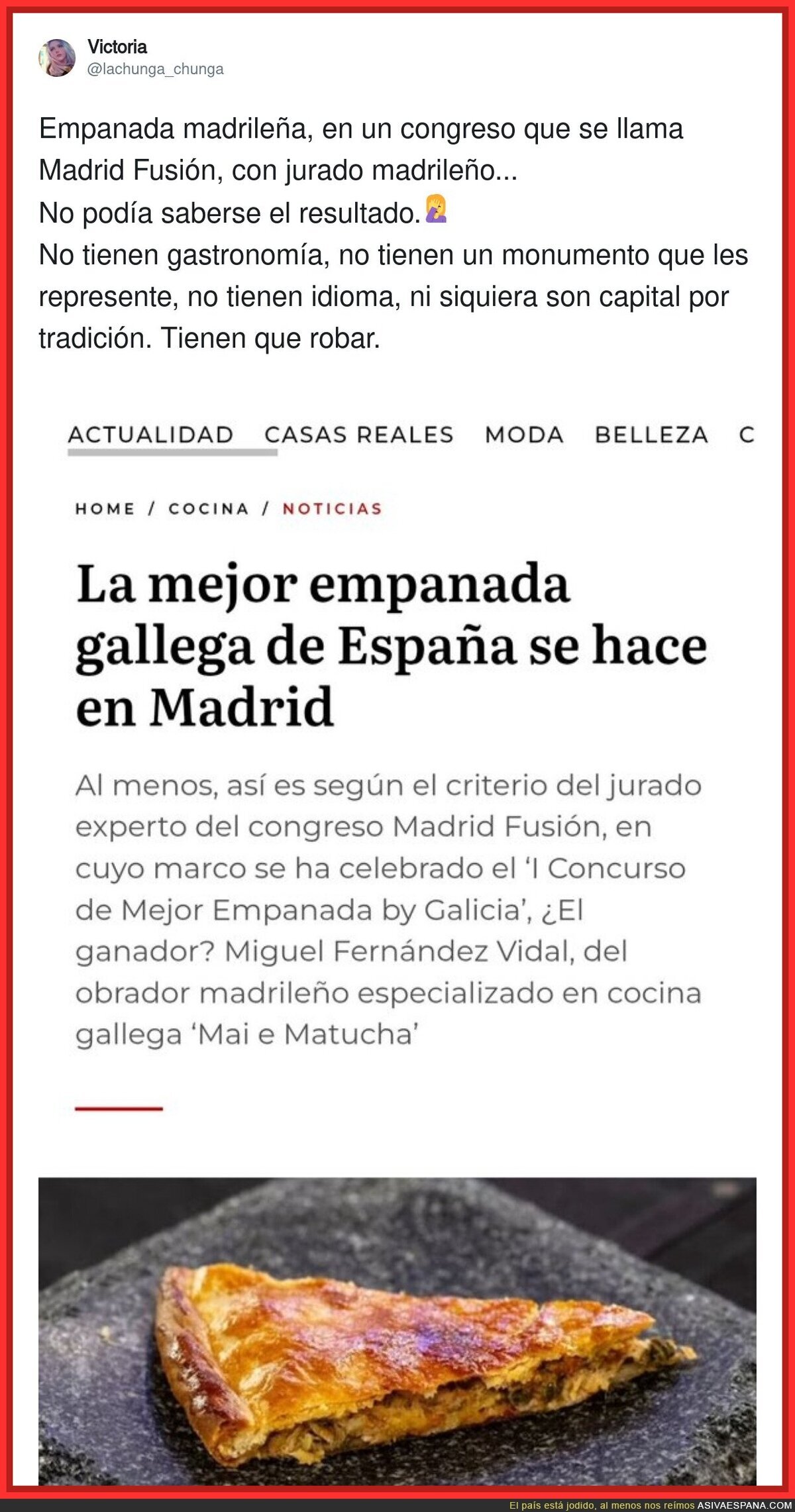 Madrid se roba todo lo que puede