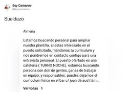 Estoy deseando trabajar en un sitio as&iacute;