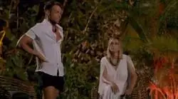 Arte puro esta escena de La Isla de las Tentaciones con Montoya. Historia de la televisi&oacute;n