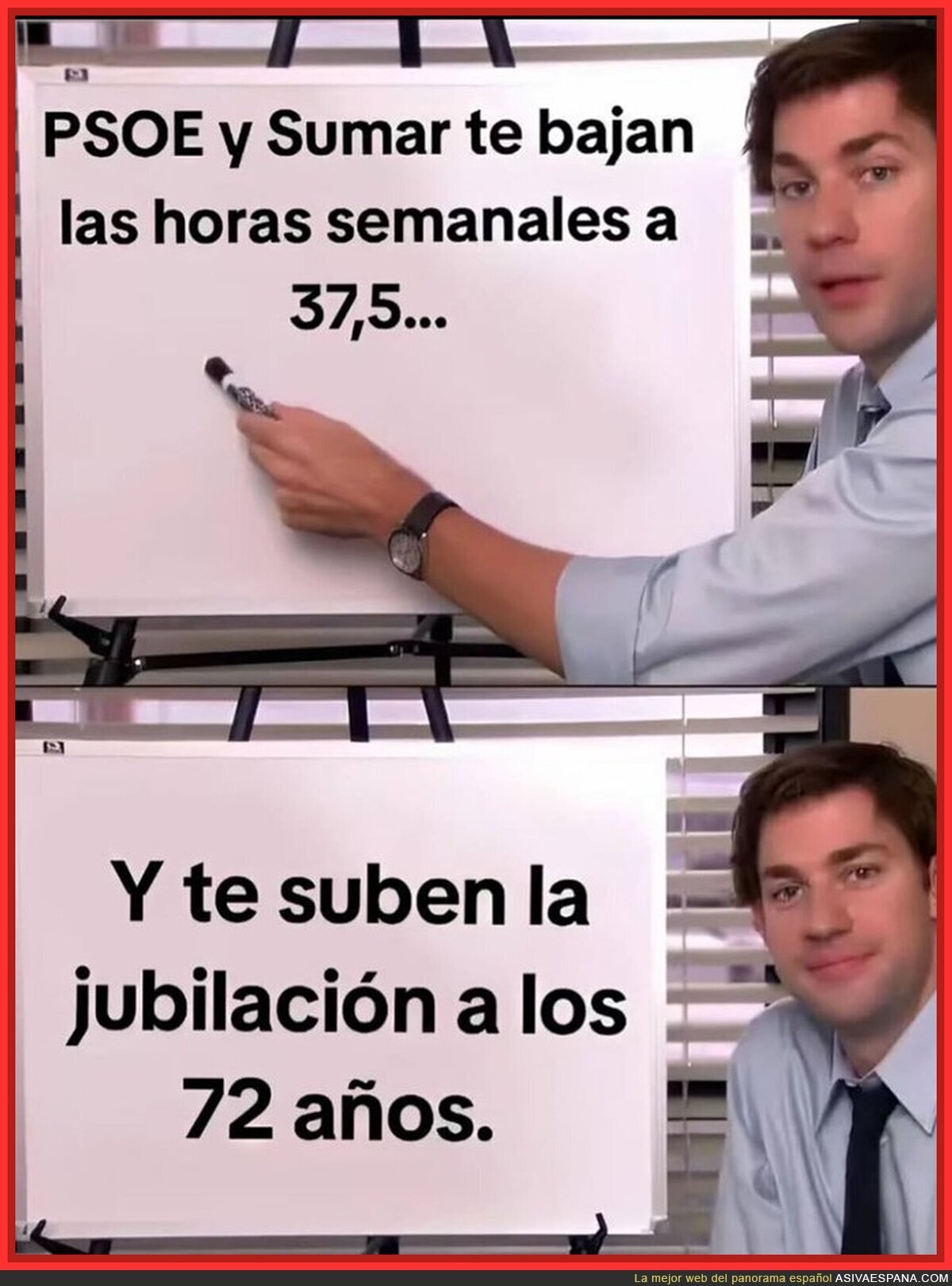 La táctica de la izquierda es tremenda