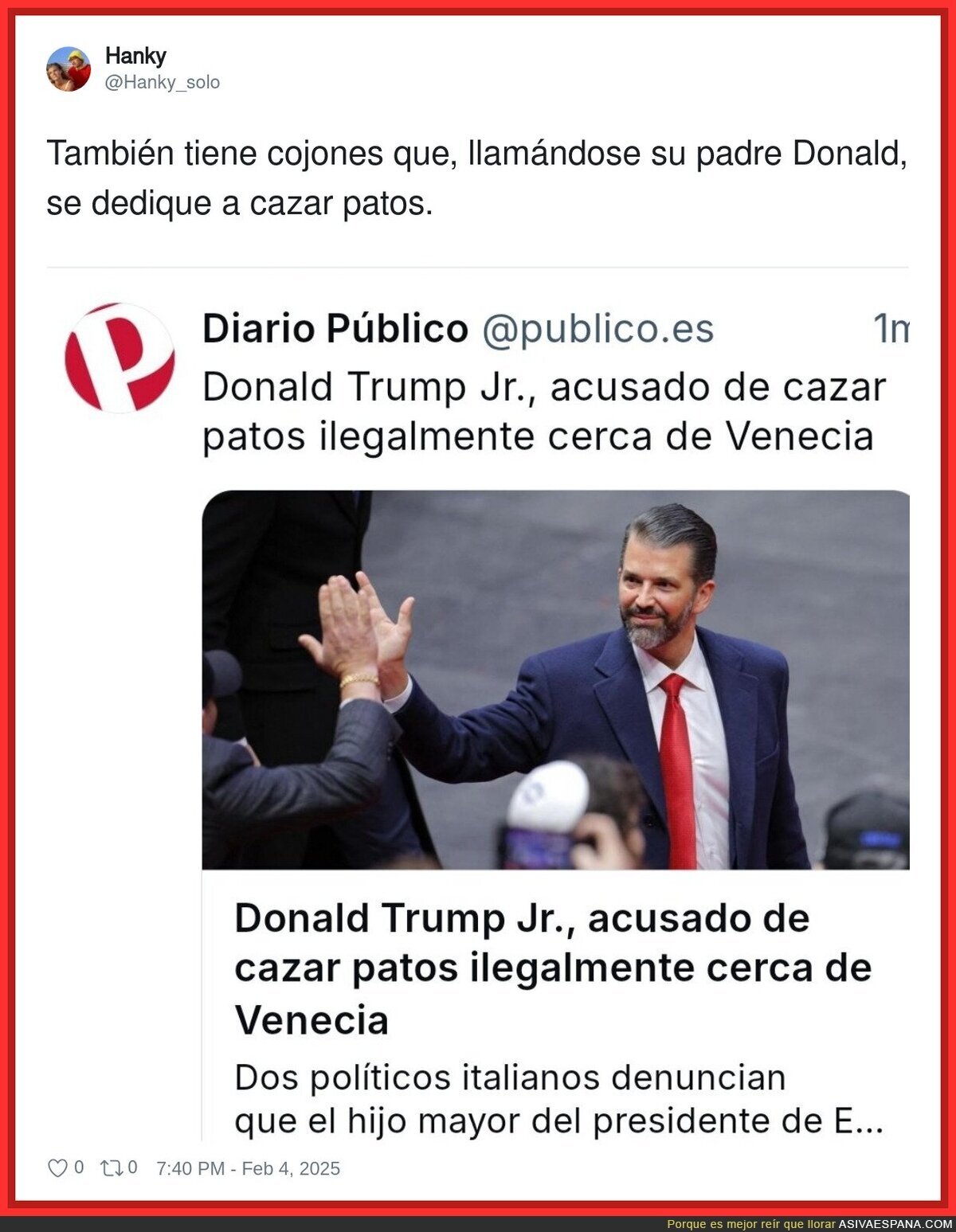 Curiosidades de la familia Trump