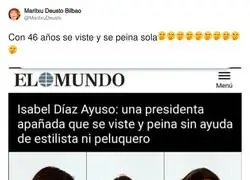 Un aplauso para Isabel D&iacute;az Ayuso