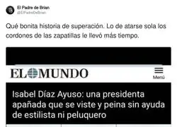 Bendita sea Isabel D&iacute;az Ayuso