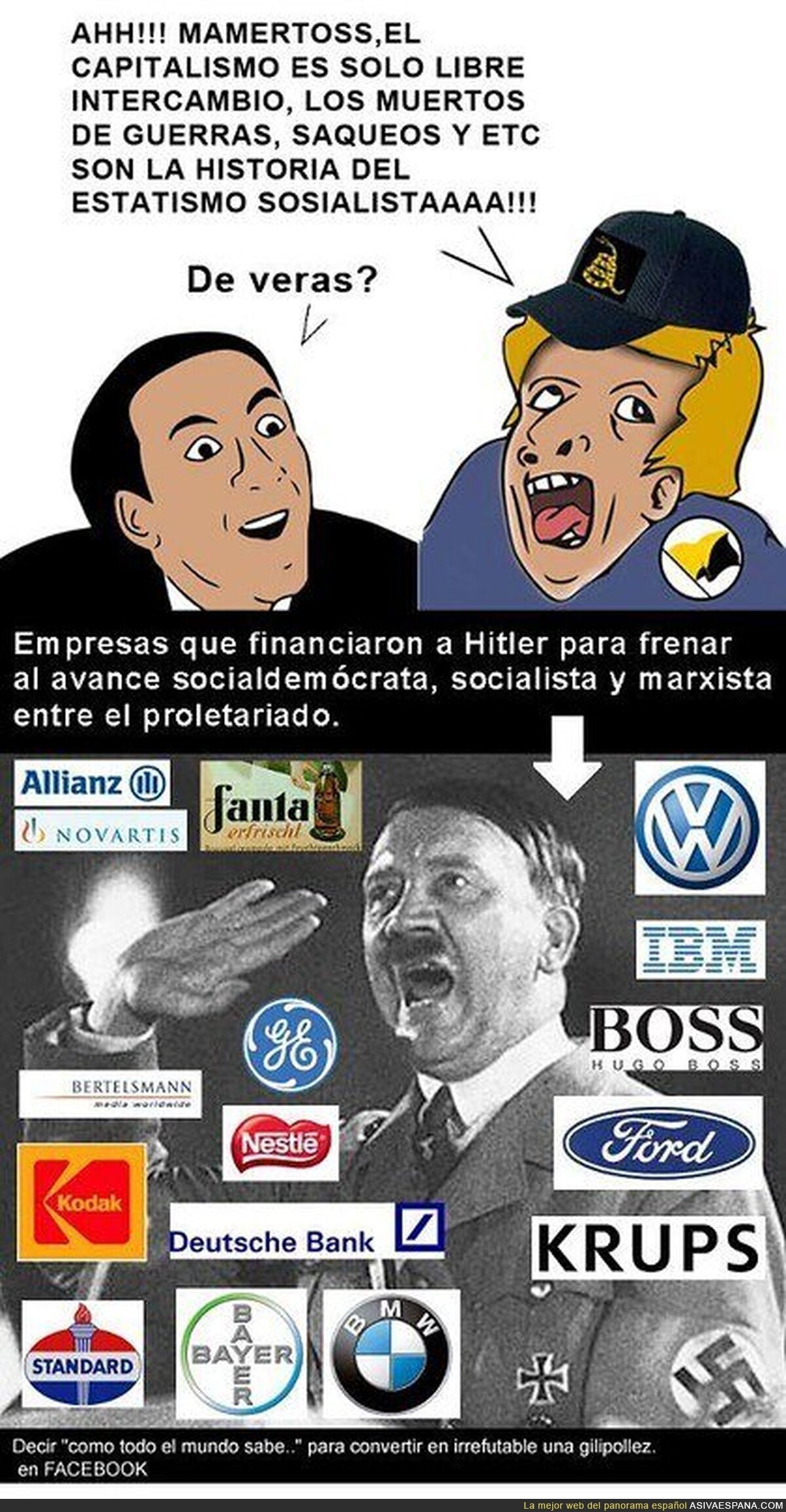 La historia se repite.