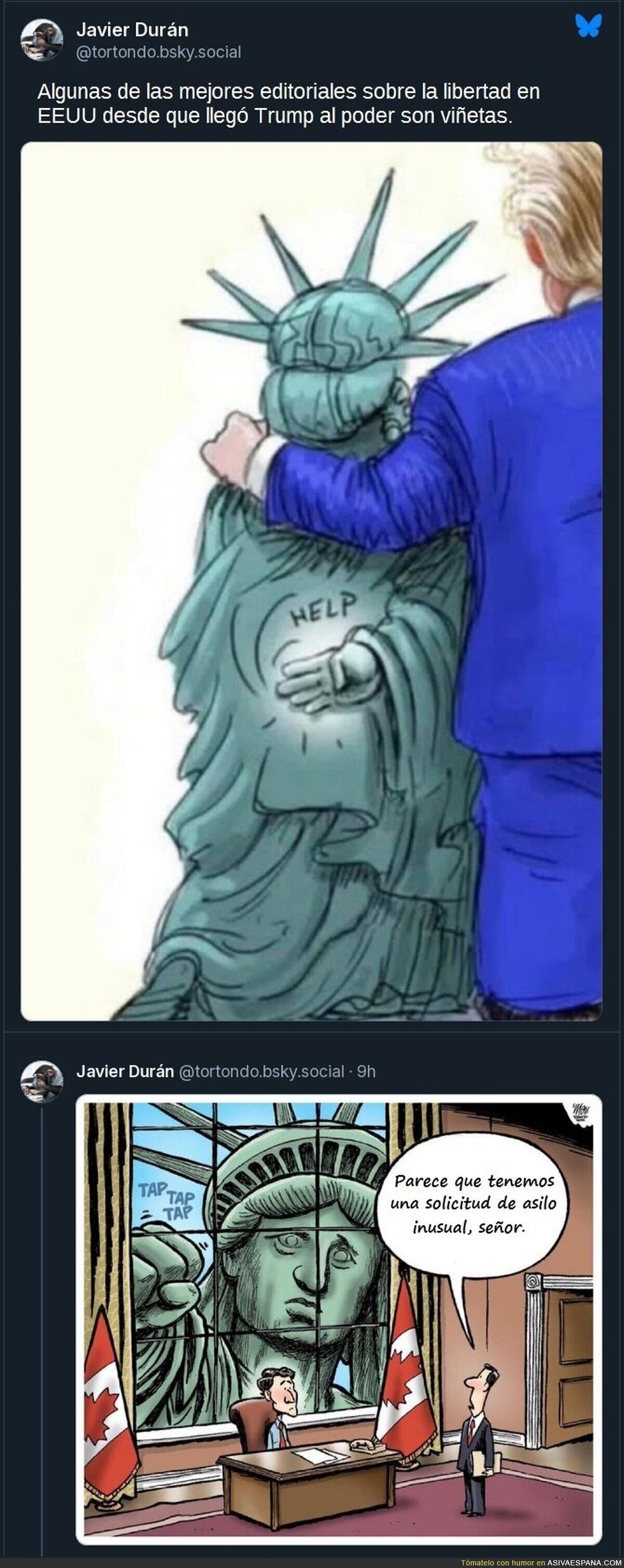 La realidad de EEUU en viñetas