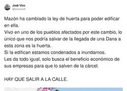 Carlos Maz&oacute;n y la soluci&oacute;n que ha encontrado tras la DANA