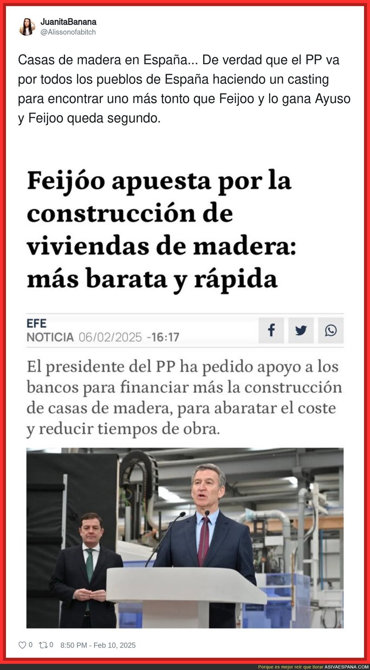La nueva apuesta de Feijóo para la vivienda