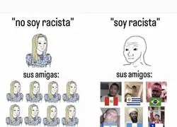 El tipo racista