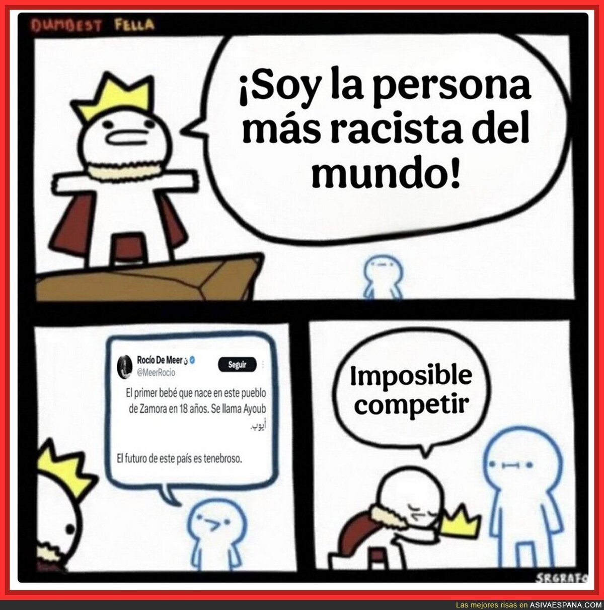 Lo de Rocío De Meer y su racismo