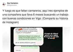 El sueldazo que ofrecen como camarero en pleno 2025