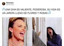 Melody no puede parar de cantar