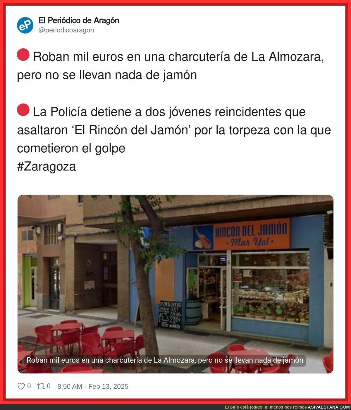 Uno de los mejores titulares del año sin duda