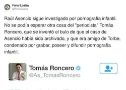 Tom&aacute;s Roncero y su orgullo por Ra&uacute;l Asencio