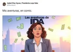 &iquest;Te comprar&iacute;as en comic de Ayuso?