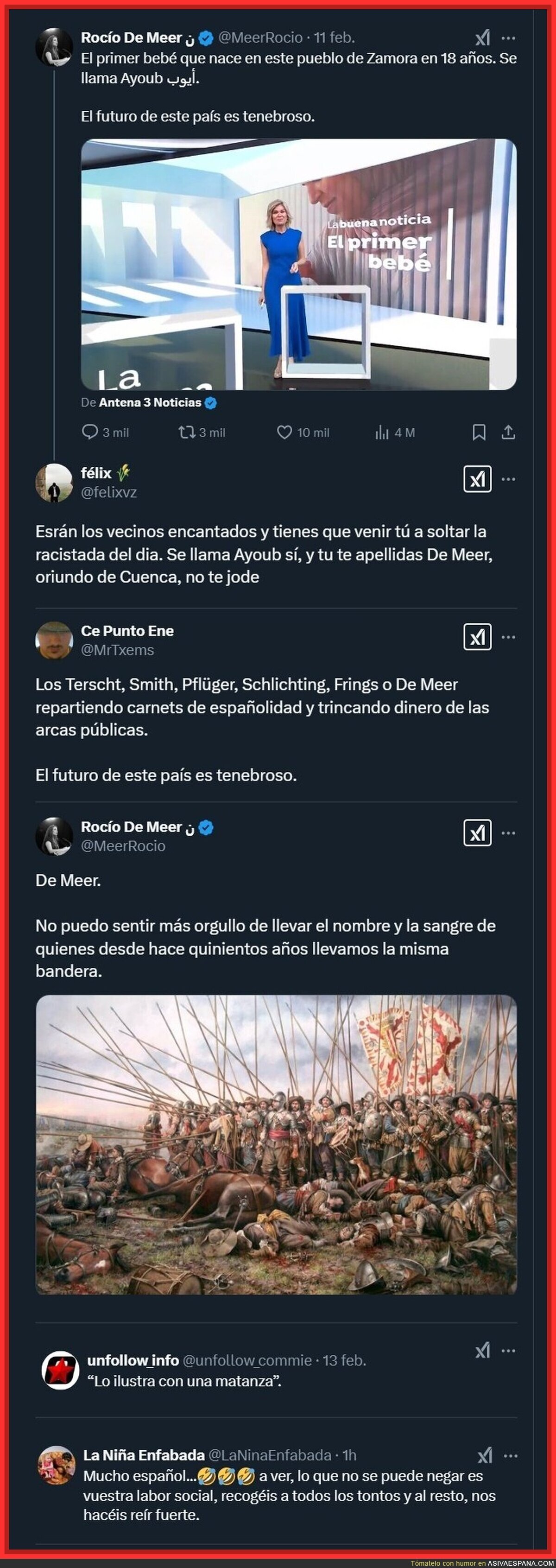Rocío De Meer responde y la hunden más en el barro
