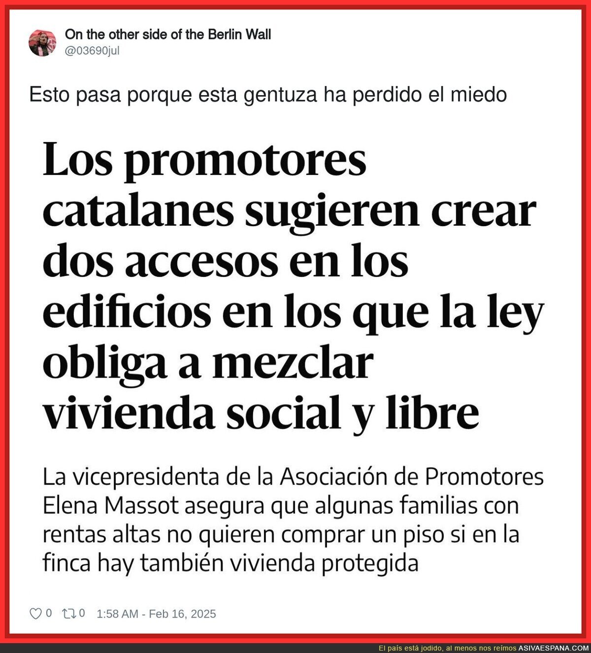 El clasismo se apodera de la burguesía catalana