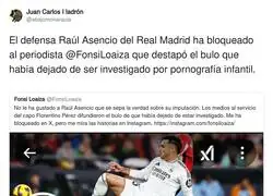 Ra&uacute;l Asencio del Real Madrid est&aacute; pendiente de quien habla de &eacute;l en redes sociales