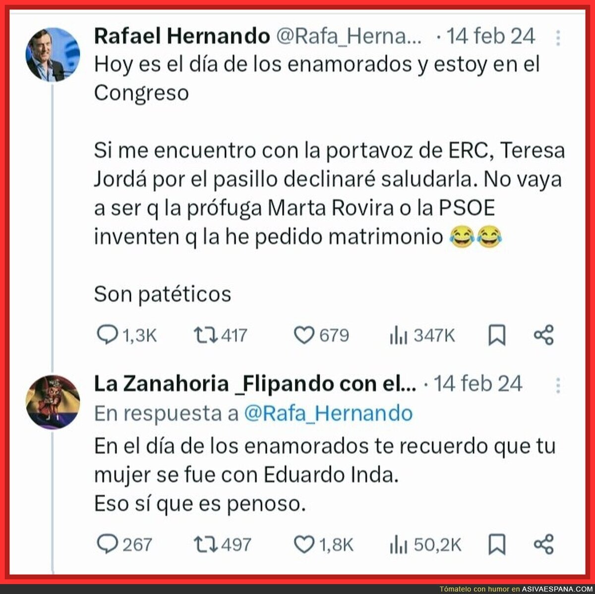 Rafael Hernando nunca se recuperará de esto
