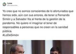 No quiero imaginar una pandemia con un gobierno de derechas en Espa&ntilde;a