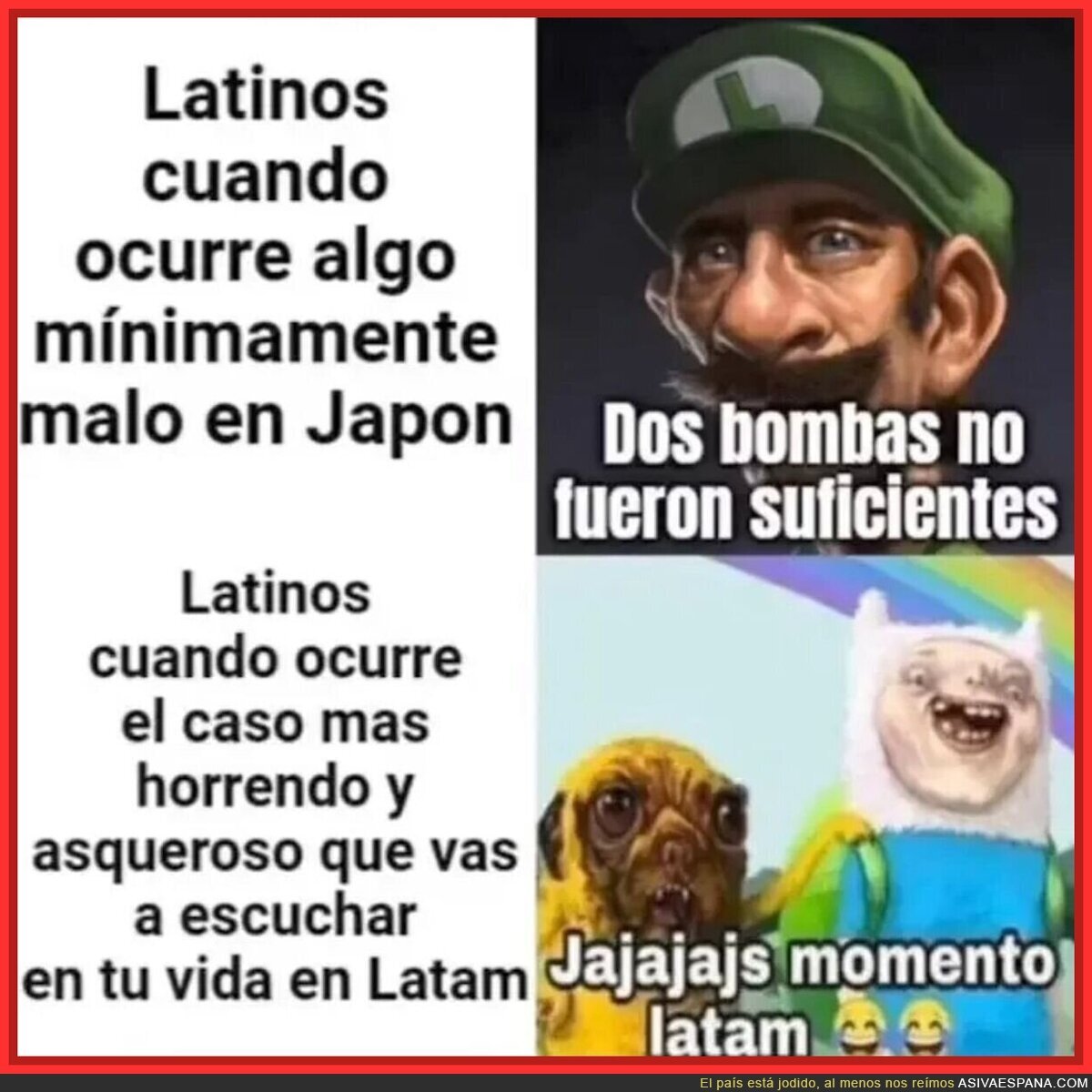 Los latinos son un caso especial