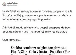 Shakira la ha metido hasta el fondo con Espa&ntilde;a