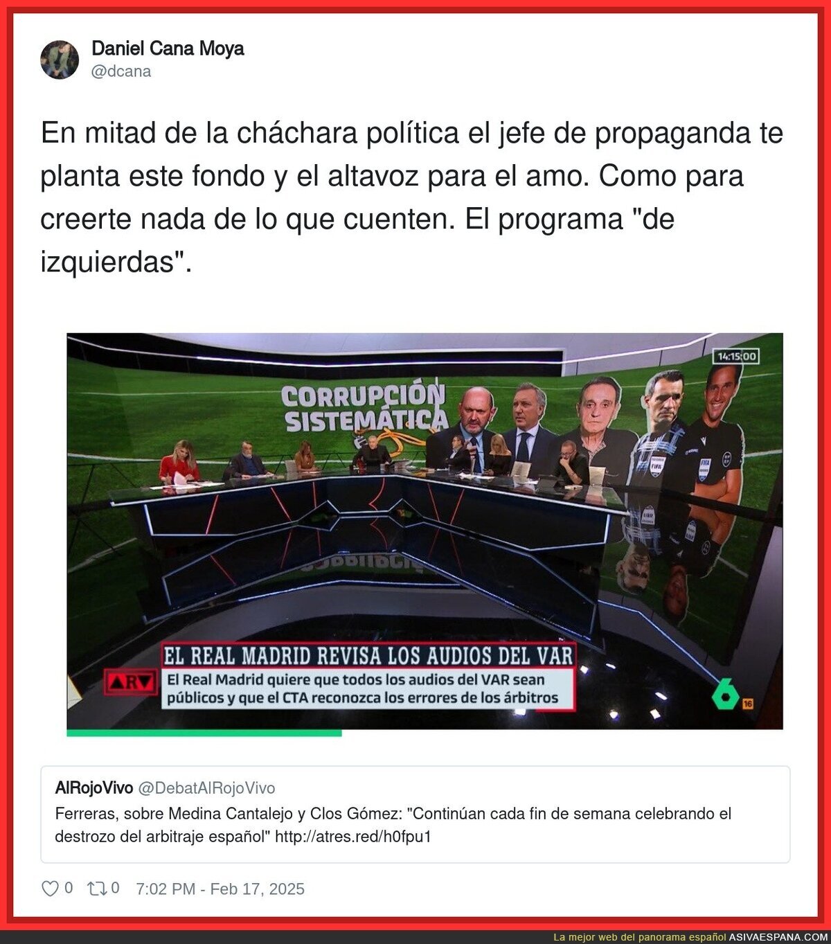 Ferreras al servicio de Florentino Pérez