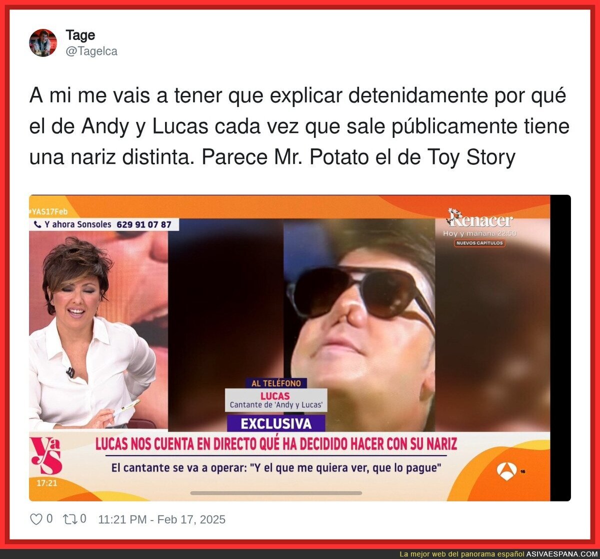 Preocupante la situación de Lucas