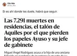Ayuso tiene 7.291 razones para enfadarse