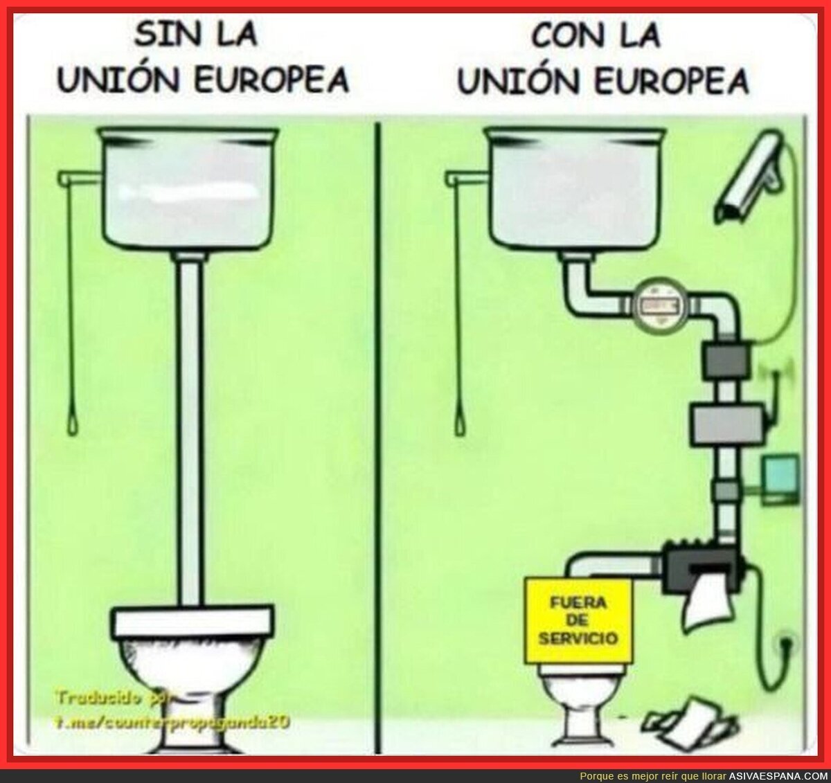 La Unión Europea lo complica todo