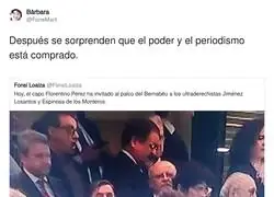 El palco del Bernab&eacute;u da miedo