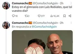 Luis Rubiales se toma a cachondeo su condena contra Jennifer Hermoso