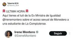 Irene Montero no se manifiesta para todos