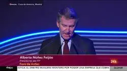 Feijoo pose&iacute;do por el Sanchismo