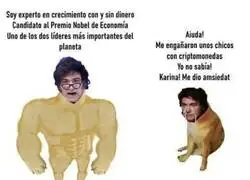 Al Nobel le van a dar el premio Milei de econom&iacute;a, qu&eacute; carajo.