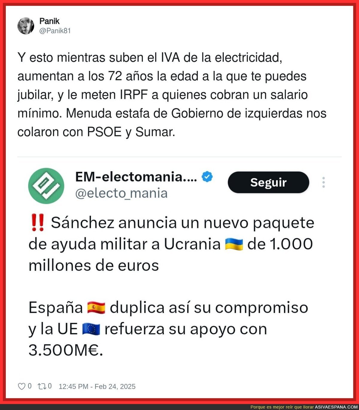 El PSOE vuelve a las andadas