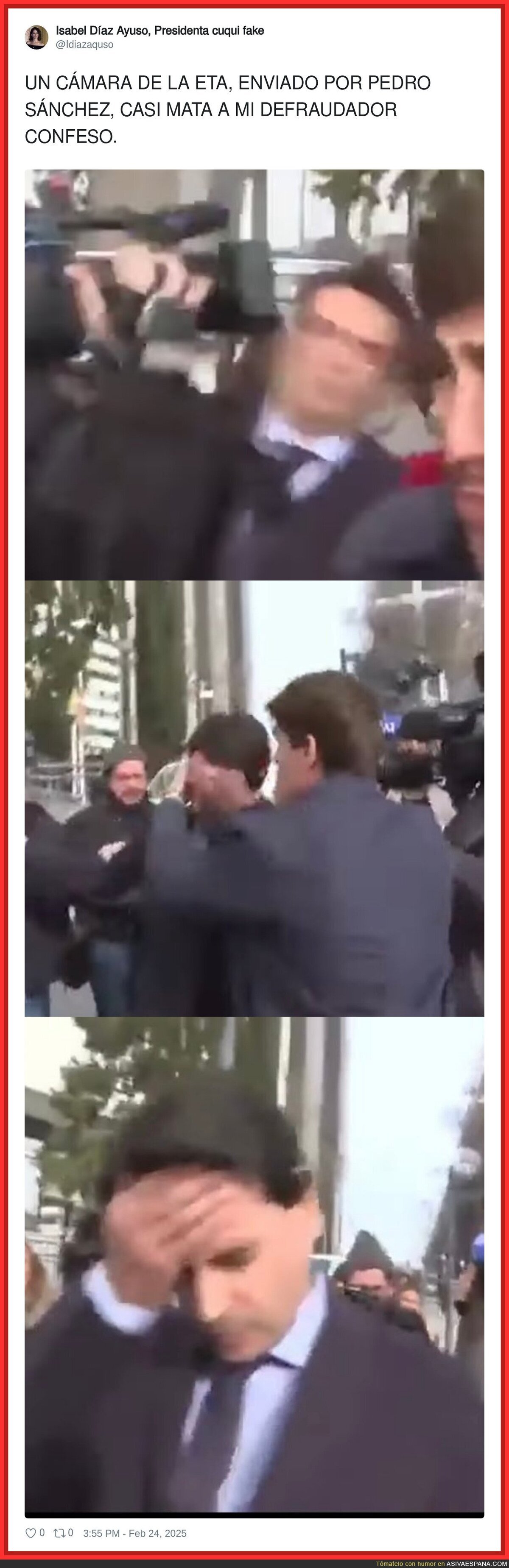 Casi matan al novio de Ayuso
