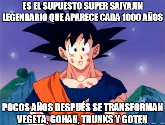 Para Que Al Final El Unico Legendario Fuese Broly