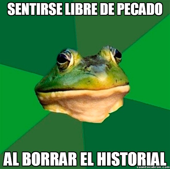 Sapo_solteron - Esa sensación de tranquilidad que sólo se consigue...